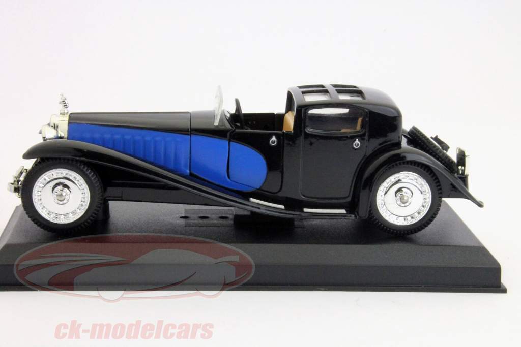 Bugatti Royale year 1930 blue 1:43 AutoDelite