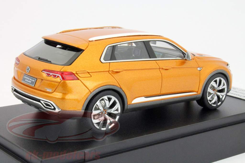 フォルクスワーゲンVWクロスクーペブルーオレンジ1時43 LookSmart社