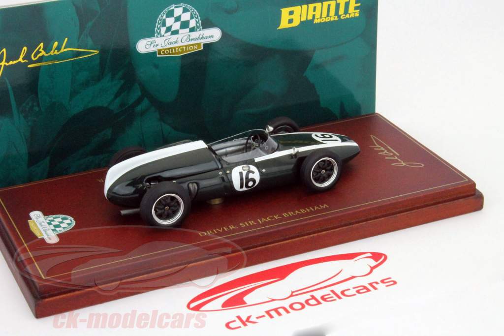 ジャック·ブラバムクーパーT53ウィナーGPフランスフォーミュラ1 1960 1時43分ビアンテ