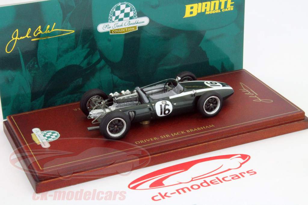 ジャック·ブラバムクーパーT53ウィナーGPフランスフォーミュラ1 1960 1時43分ビアンテ