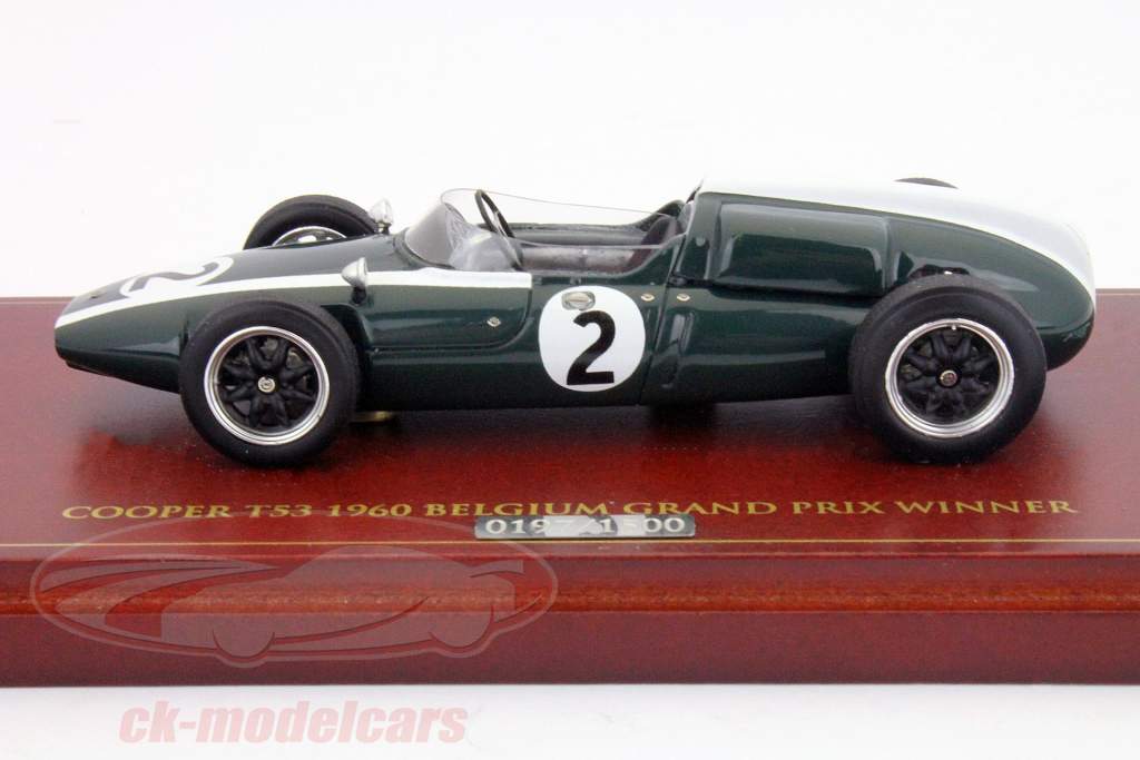 Jack Brabham Cooper T53 Vinder Belgium GP Formula 1 1960 1:43 Biante