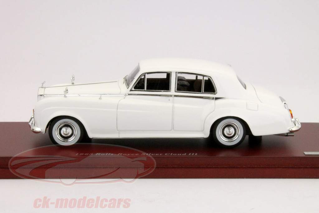 Rolls-Royce Silver Cloud III année 1963 blanc 1:43 TrueScale