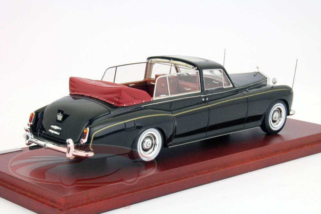 Rolls-Royce Phantom V Государственной Landaulette Бермуды черный 1:43 TrueScale