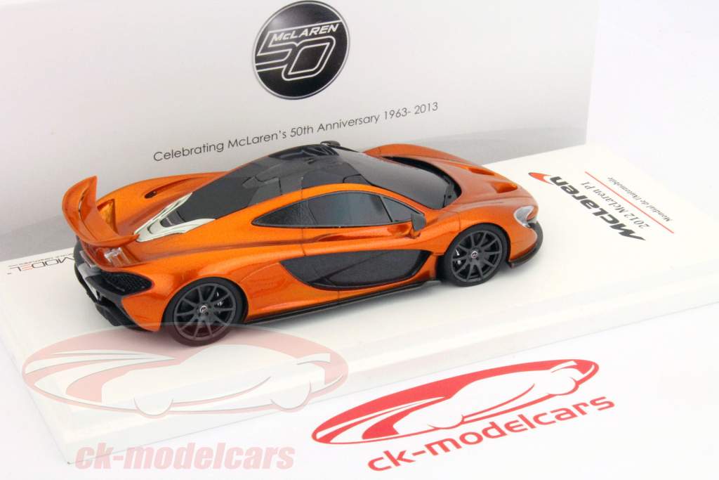 McLaren P1 Race Mode année 2012 orange 1:43 TrueScale