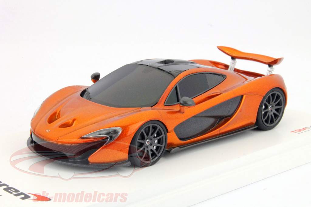 McLaren P1 Race-tilstand år 2012 appelsin 1:43 TrueScale