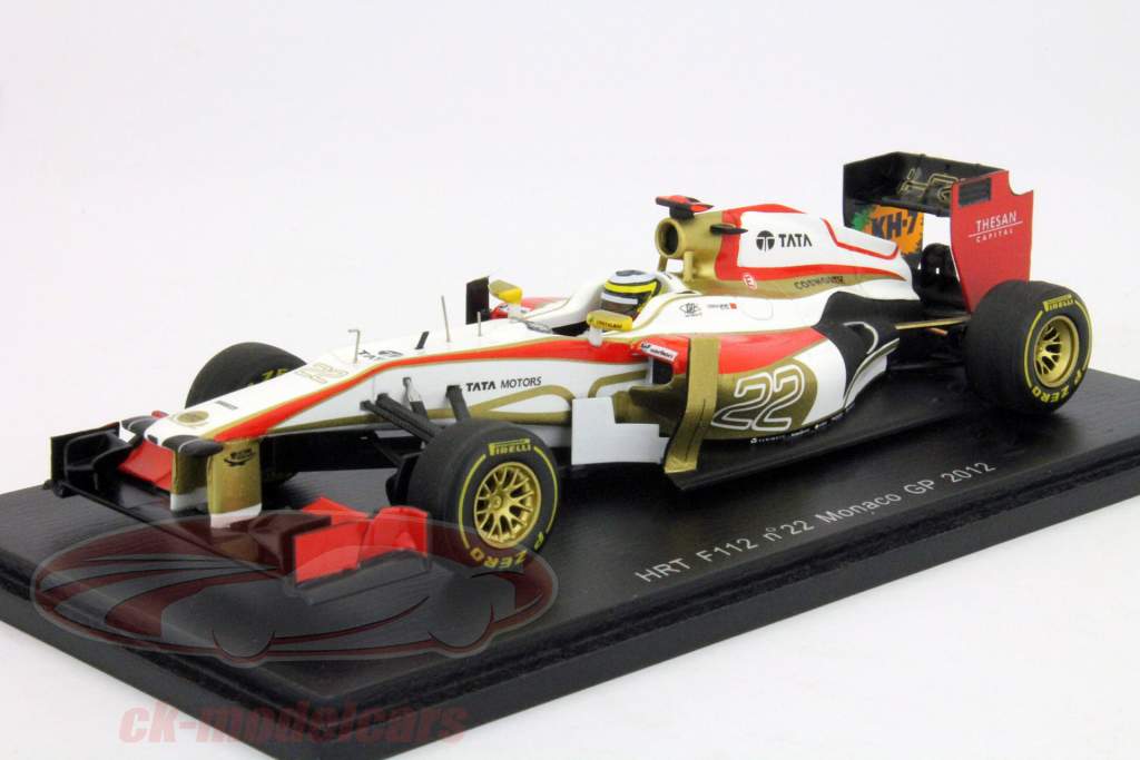 П. де ла Роса HRT F112 #22 Гран-при Монако Формулы-1 2012 1:43 Свечи