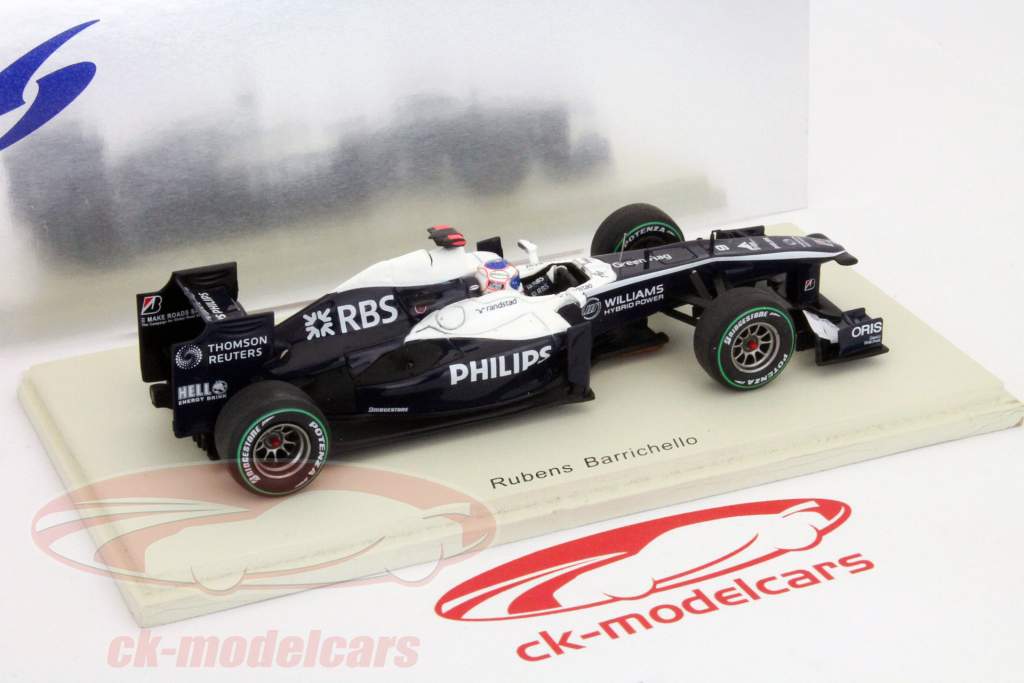 Р. Баррикелло Вильямс FW32 № 9 ГП Испании Формулы-1 2010 1:43 Свечи