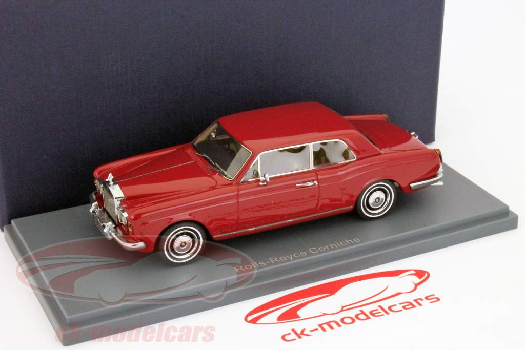 Rolls Royce Corniche FHC RHD red 1:43 Neo