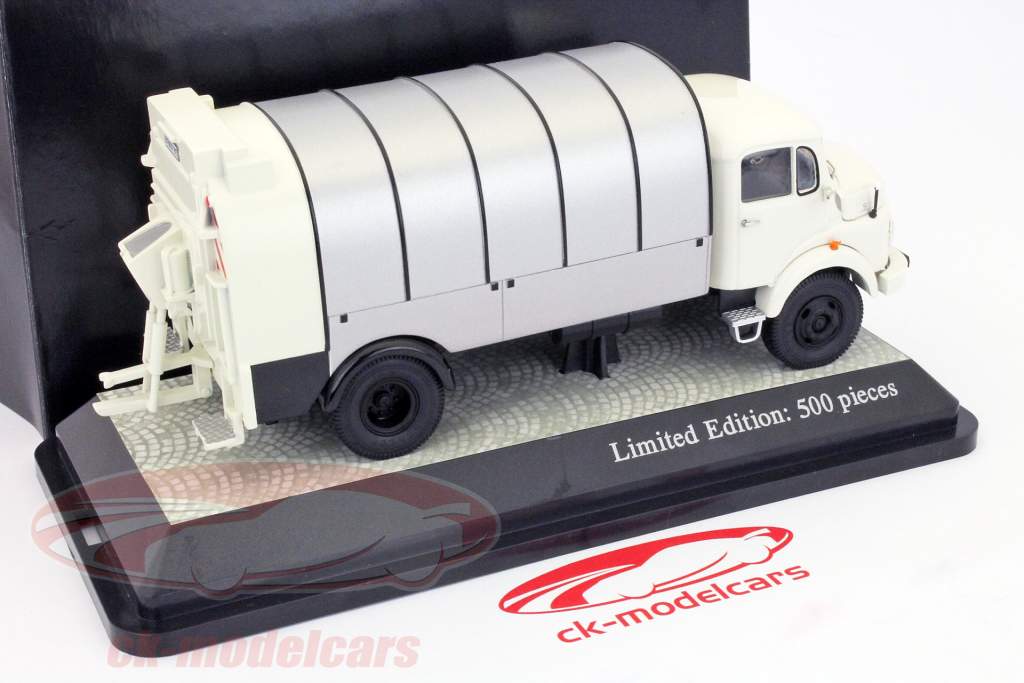 Premium Classixxs 1:43 Mercedes Benz L911 white garbage