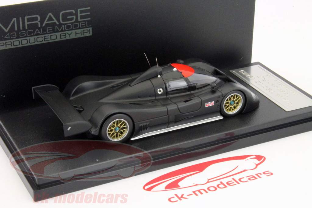 トヨタTS010 Testcar富士スピードウェイ1993 マットブラック1:43 HPI
