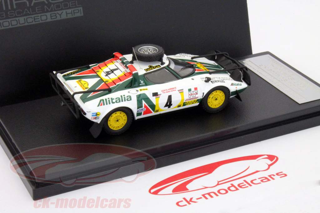 HPI 1:43 ランチアストラトスHFサファリラリー1977＃4 Lampinen