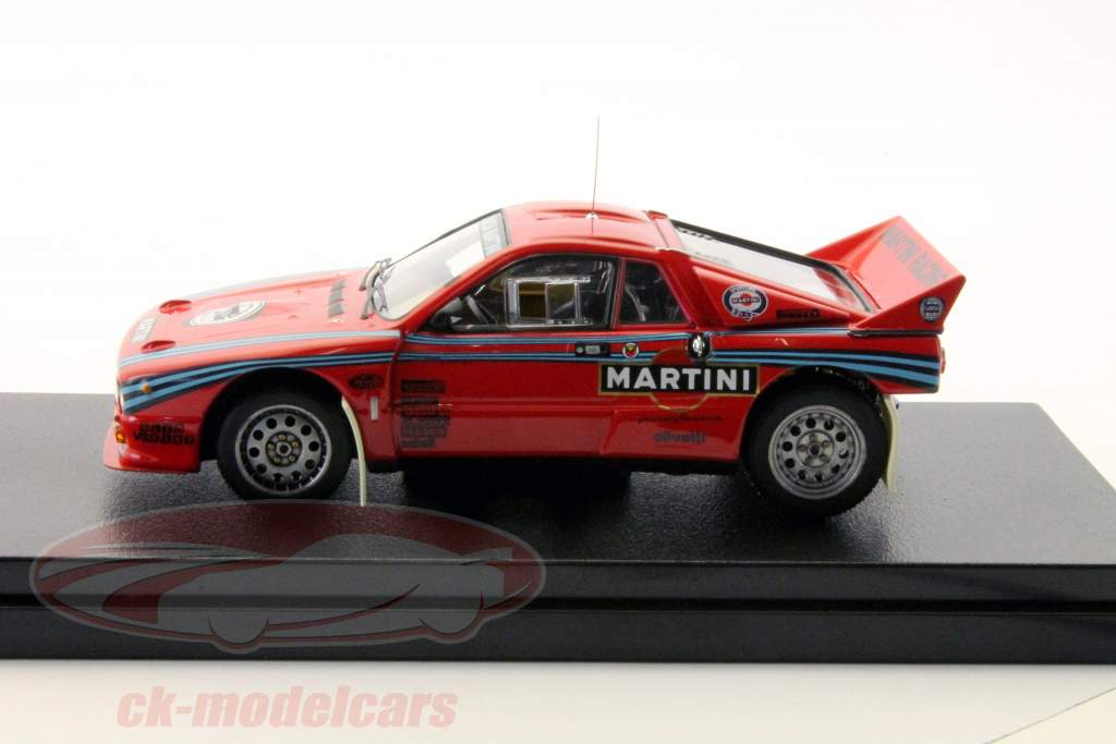 ランチア037マティーニラリーTestcar 1995赤1時43分HPI