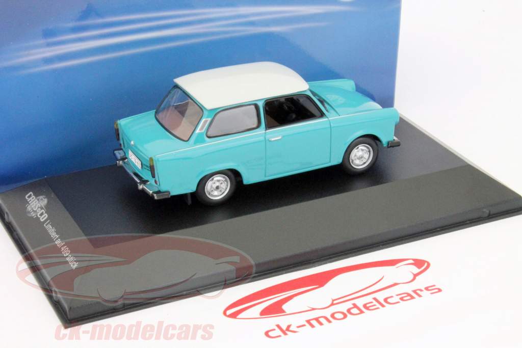Trabant 601 Люкс бирюзовый / белый Ixo 1:43 IST