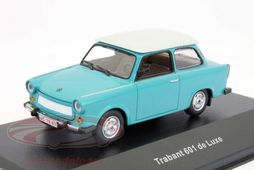 Trabant 601 Люкс бирюзовый / белый Ixo 1:43 IST