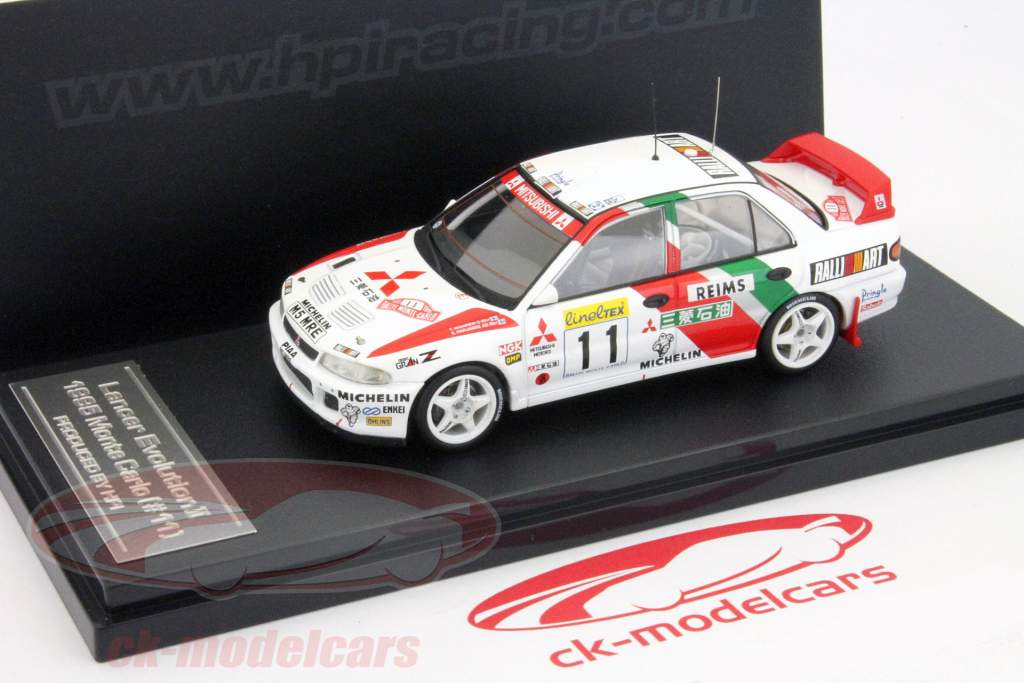 Mitsubishi Lancer Evolution II #11 ралли Монте-Карло 1995 1:43 HPI