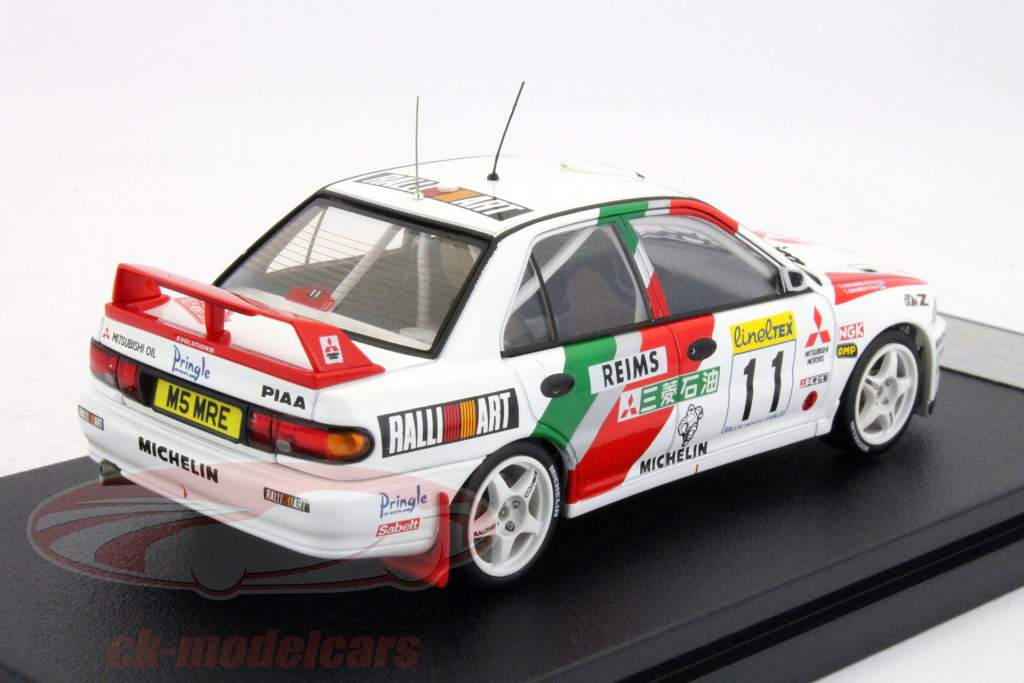 Mitsubishi Lancer Evolution II #11 ралли Монте-Карло 1995 1:43 HPI