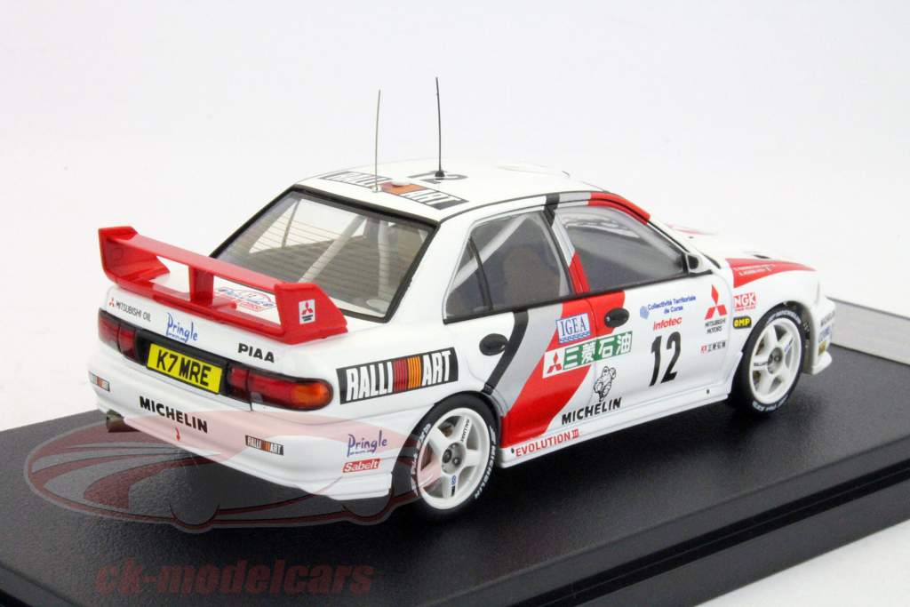 三菱ランサーエボリューションIII＃12ラリー·ツール·ド·コルス1995 1時43 HPI