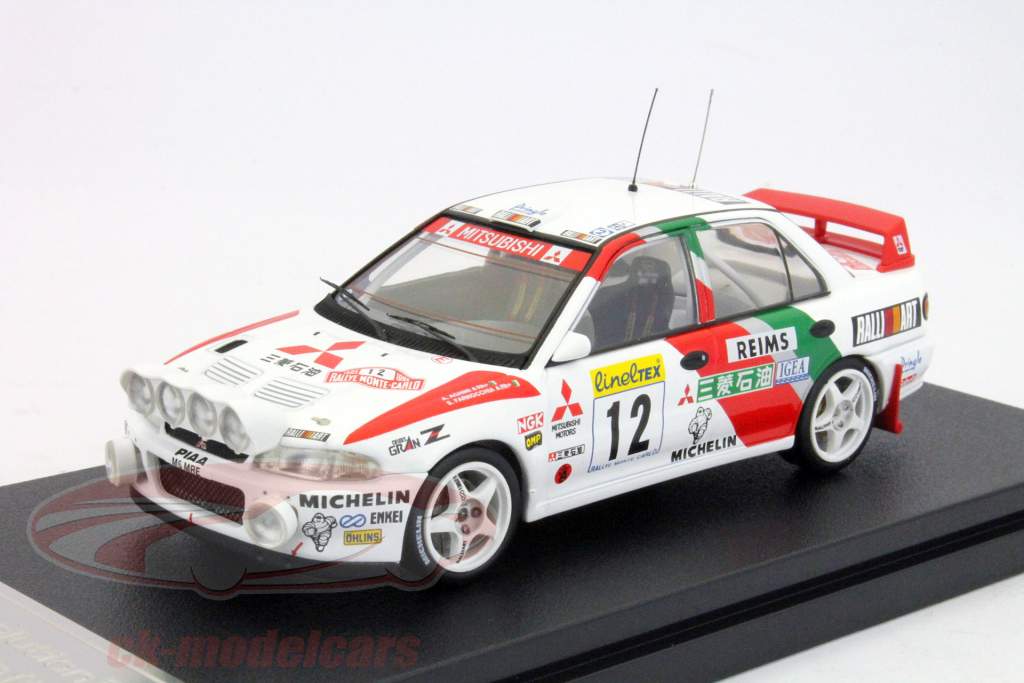 三菱LANCER EVO II＃12蒙特卡洛拉力赛1995年1:43 HPI