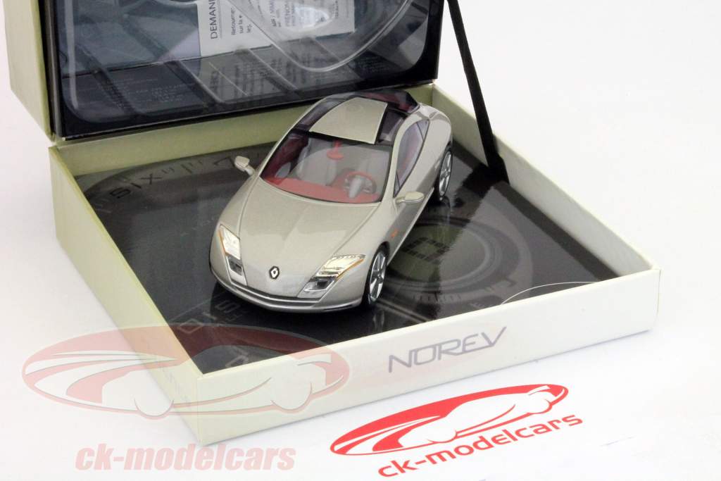 Renault Fluence Concept Car graumetallic 1:43 Norev