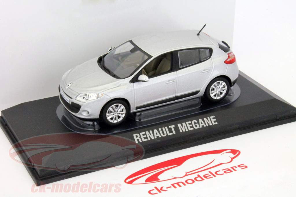 Renault Megane construit en 2009 argent 1:43 Norev