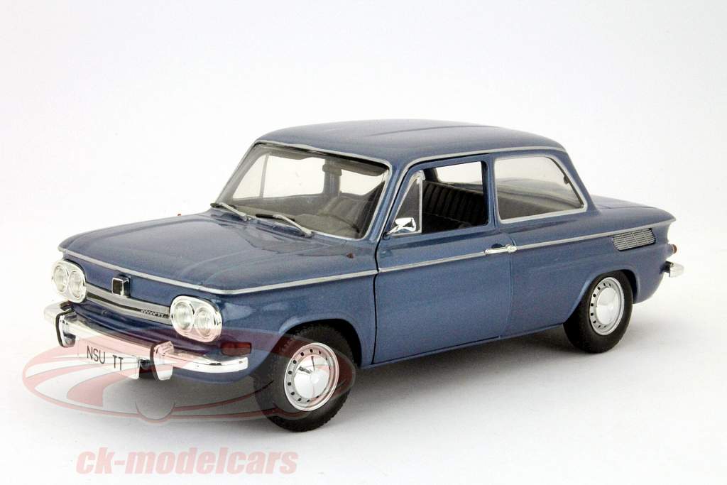 NSU TTレヴェルメタリックブルーメタリック1：18