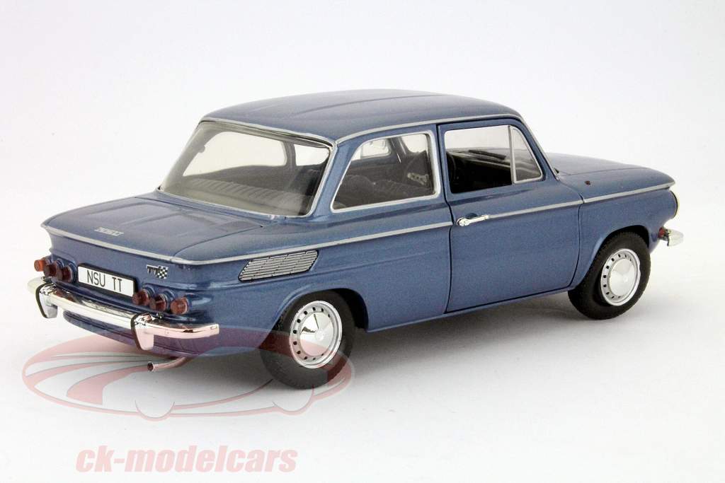 NSU TTレヴェルメタリックブルーメタリック1：18