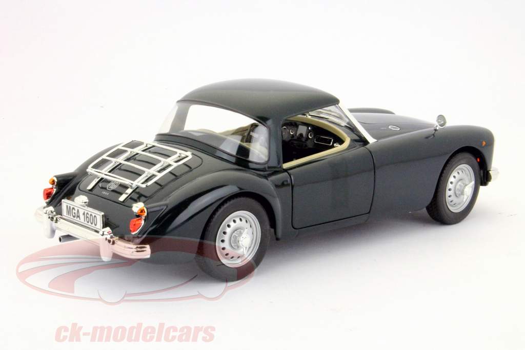 MGA跑车暗绿色雷维尔1:18，