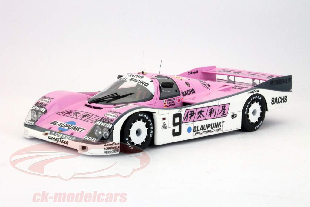 HPI 1/18 Porsche 962C LM1989 #9 伊太利屋 HPI 1:18 Porsche 962C #9 3 Place 24h LeMans 1989 Wollek