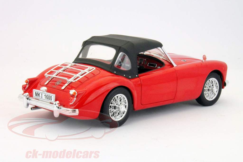 英語MGAロードスター赤1時18分レヴェル