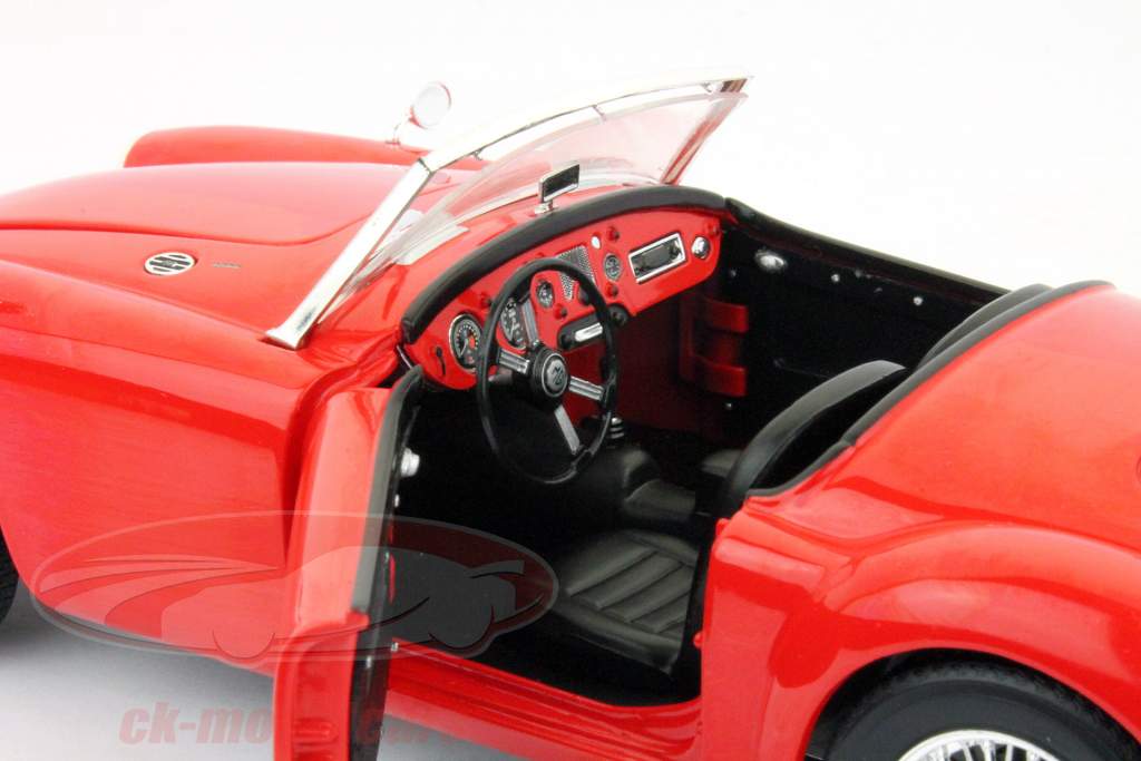 英語MGAロードスター赤1時18分レヴェル