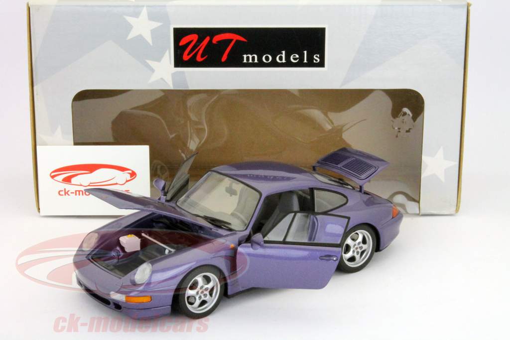ポルシェカレラSパープルメタリック午前1時18分UTモデル