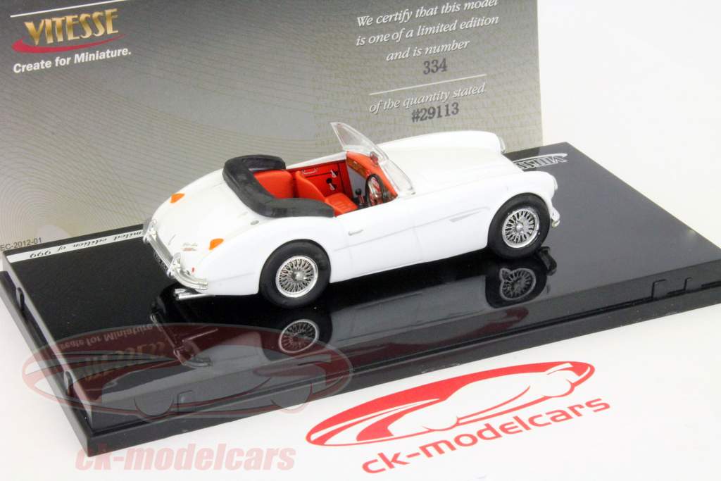 Austin Healey 3000 белого 1:43 Vitesse