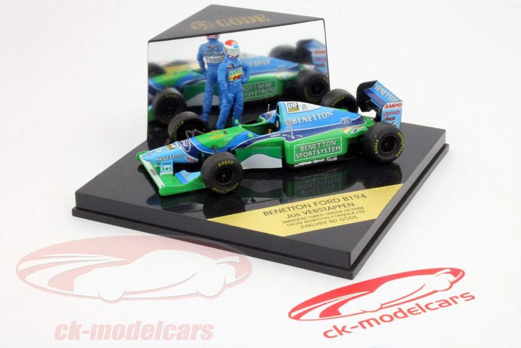 乔斯维斯塔潘贝纳通B194福特方程式1994 1:43玛瑙