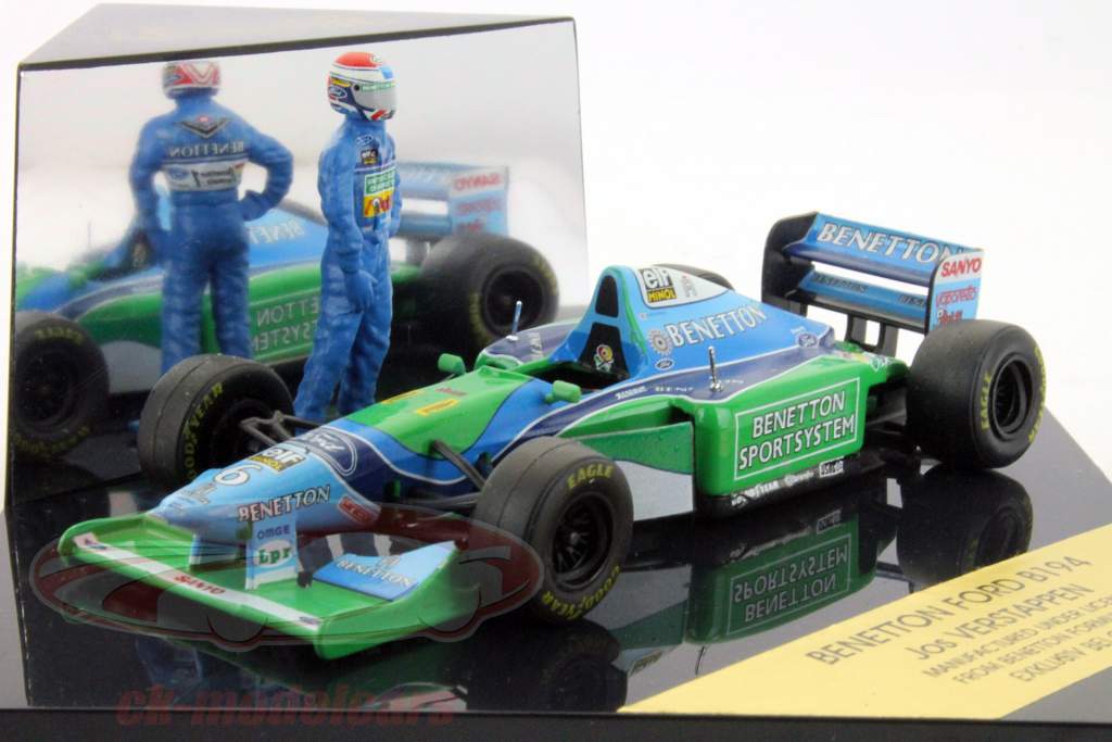 乔斯维斯塔潘贝纳通B194福特方程式1994 1:43玛瑙