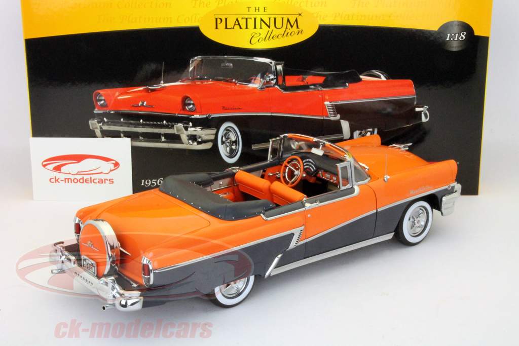 Mercury Montclair Convertible Open 1956 rød / sort 1:18 SunStar