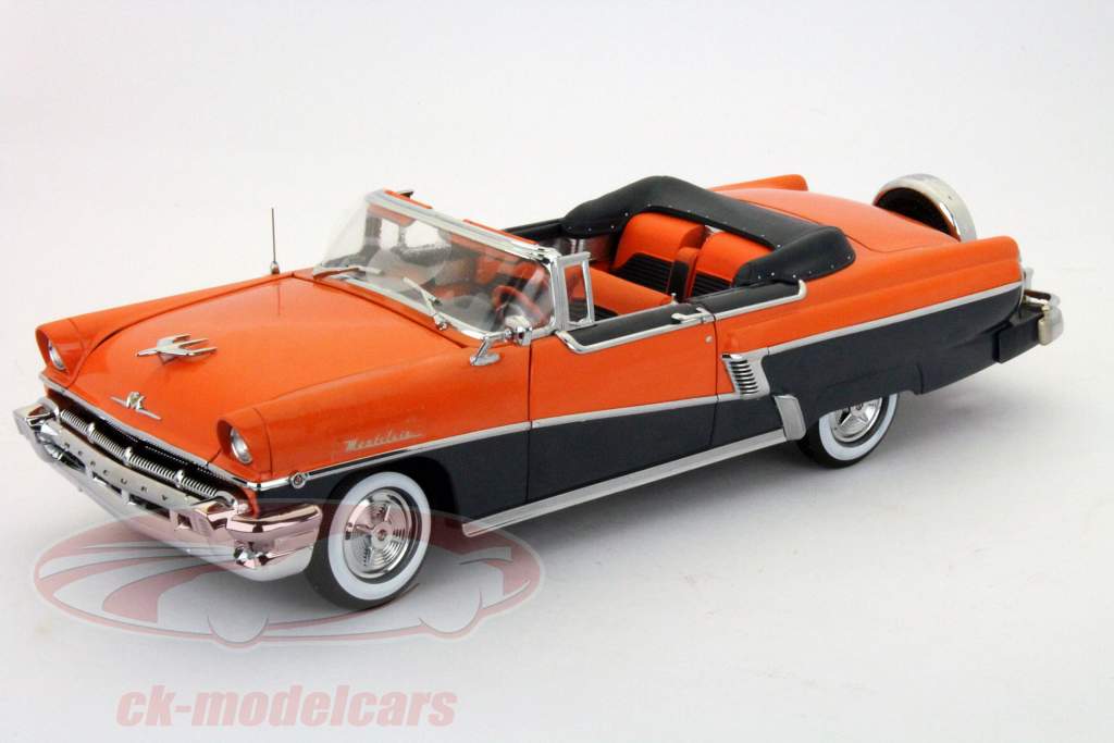 水星蒙特克莱换股公开赛1956年红/黑1:18的SunStar