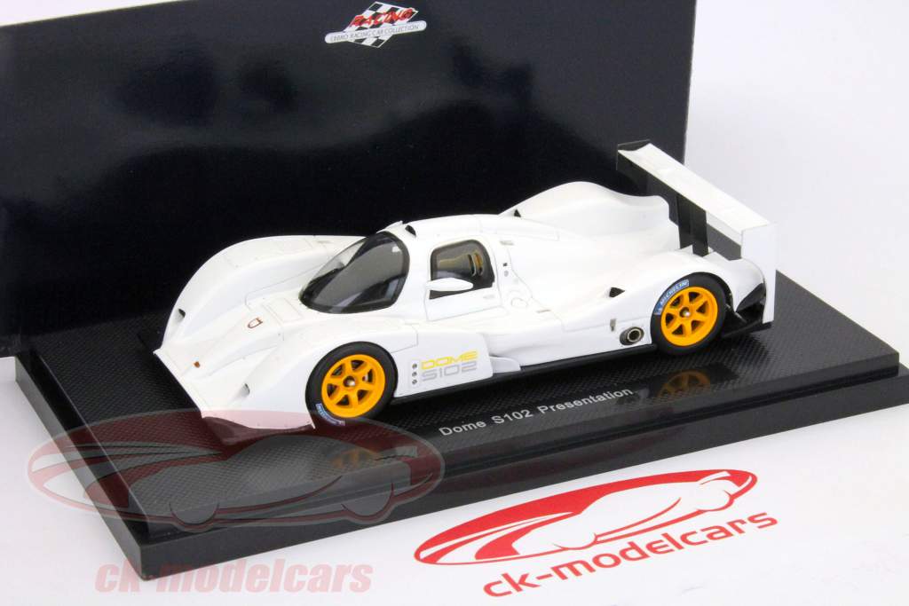 Dome S102 Presentation Car 2008 white 1:43 Ebbro