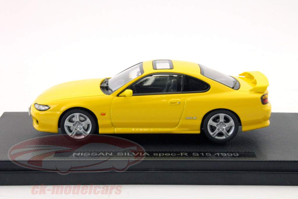 日産シルビアS15 specR 1999年イエロー1時43エブロ