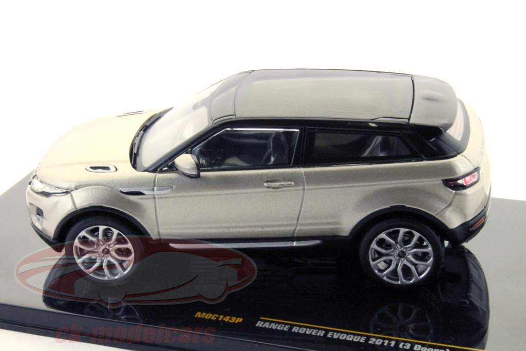Range Rover Evoque 2011 3-дверный серебра перлы 1:43 Ixo