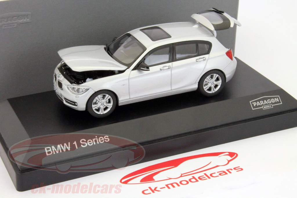 BMW 1 серии (F20) серебристый 1:43 Paragon Модели