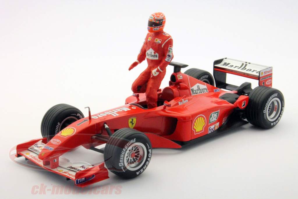 超安い HotWheels 1 Formula F2001 Ferrari Schumacher Michael 1:18 ミニカー