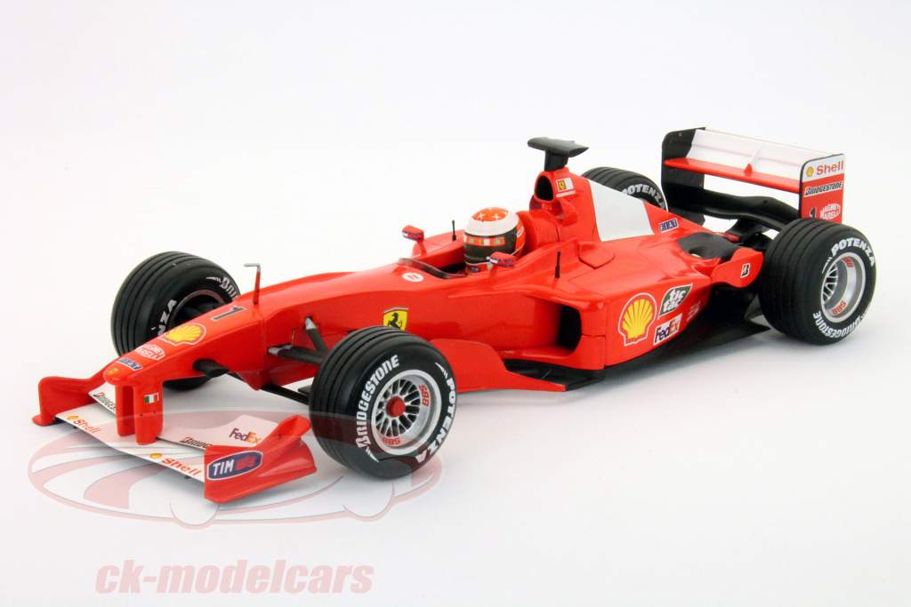 HotWheels 1:18 M.シューマッハフェラーリ5倍世界チャンピオン