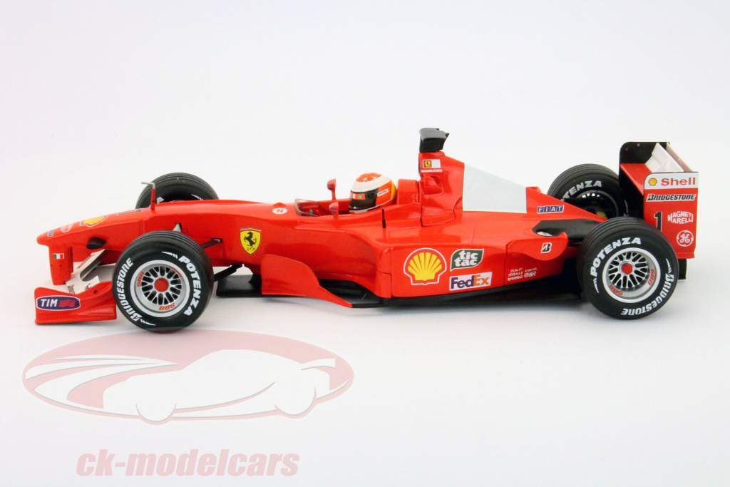 HotWheels 1:18 M.シューマッハフェラーリ5倍世界チャンピオン