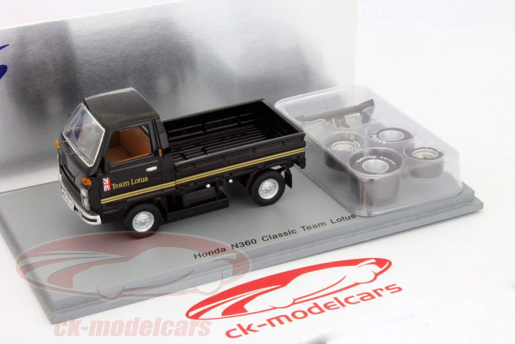 本田N360经典莲花车队黑色1:43星火