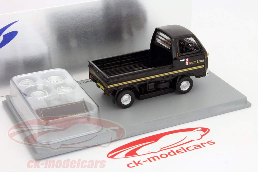 本田N360经典莲花车队黑色1:43星火