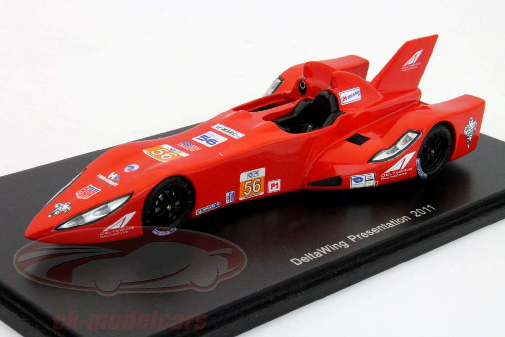 Alas delta Presentación Car 2011 #56 1:43 Spark Bizarre