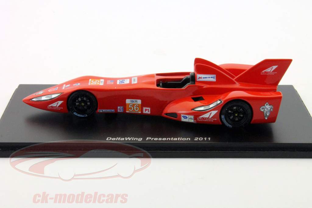 DeltaWing Presentation Car 2011 #56 1:43 Spark Bizarre
