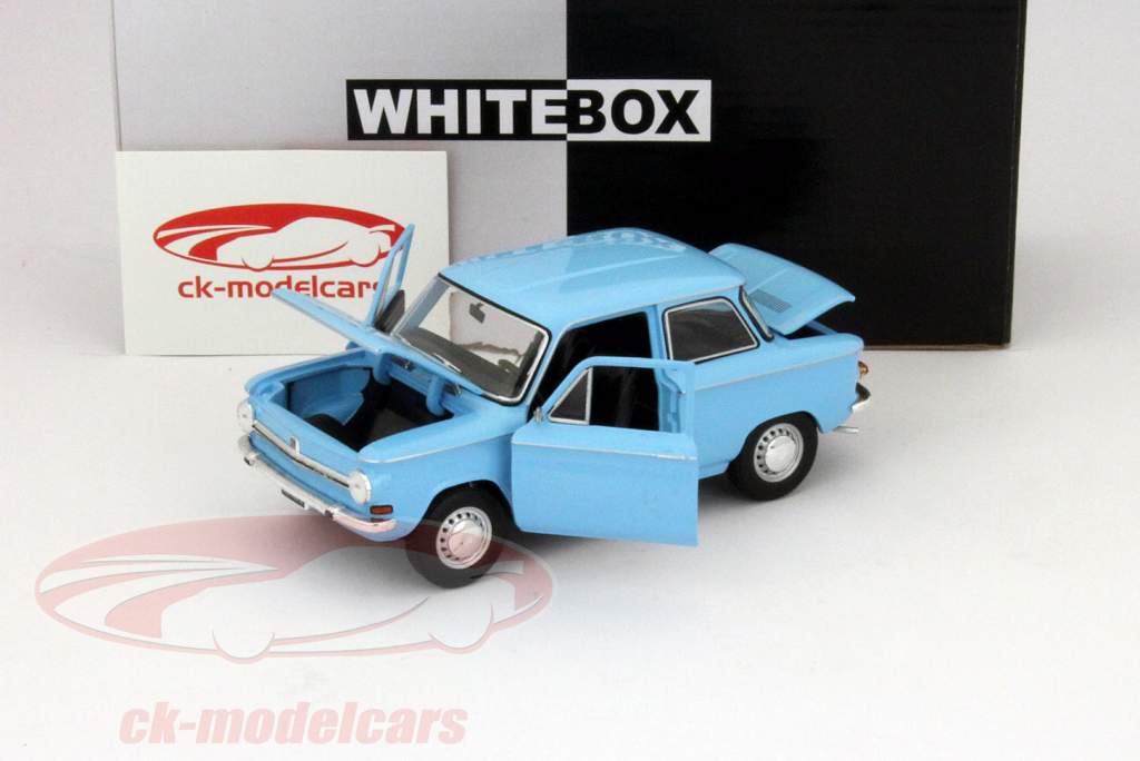 WhiteBox 1:24 NSU Prinz 4L year 1970 light blue WB124014