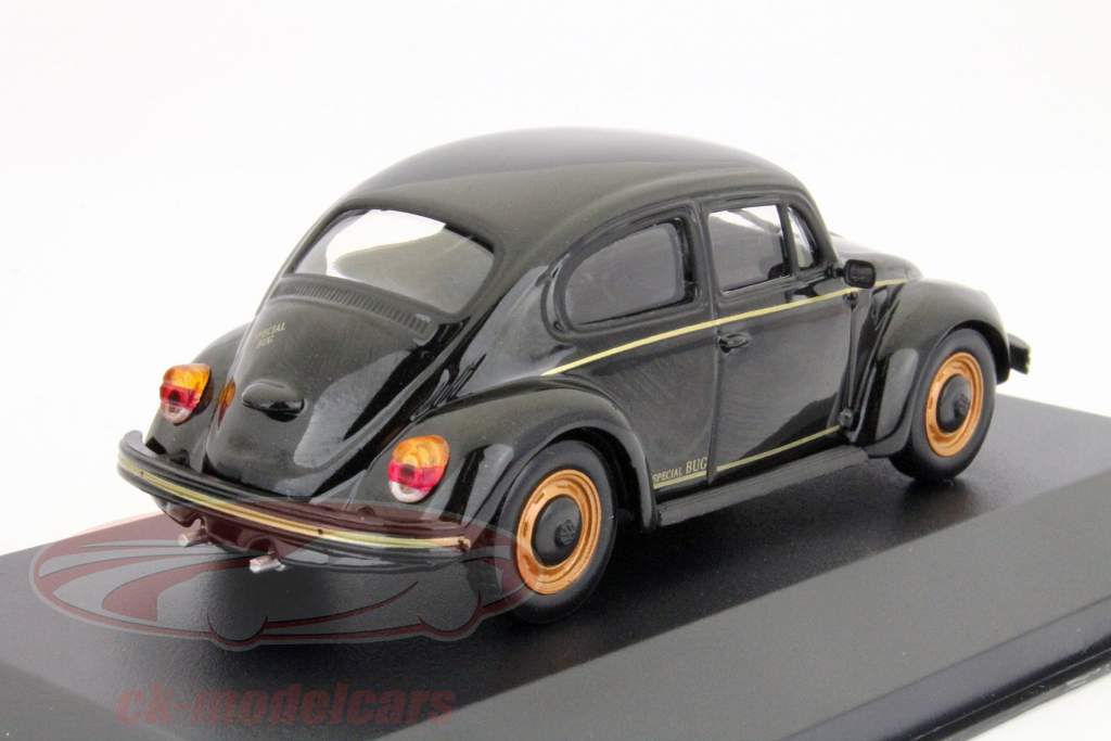 大众汽车大众甲壳虫1983黑色1:43白牌