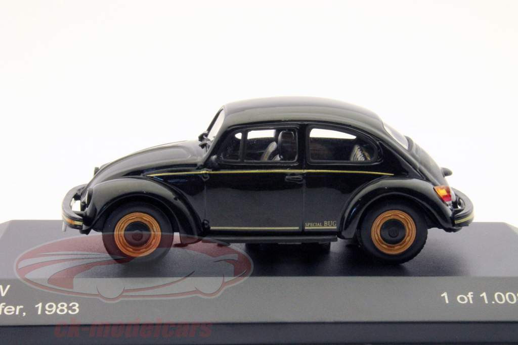 Volkswagen VW Beetle 1983 black 1:43 WhiteBox
